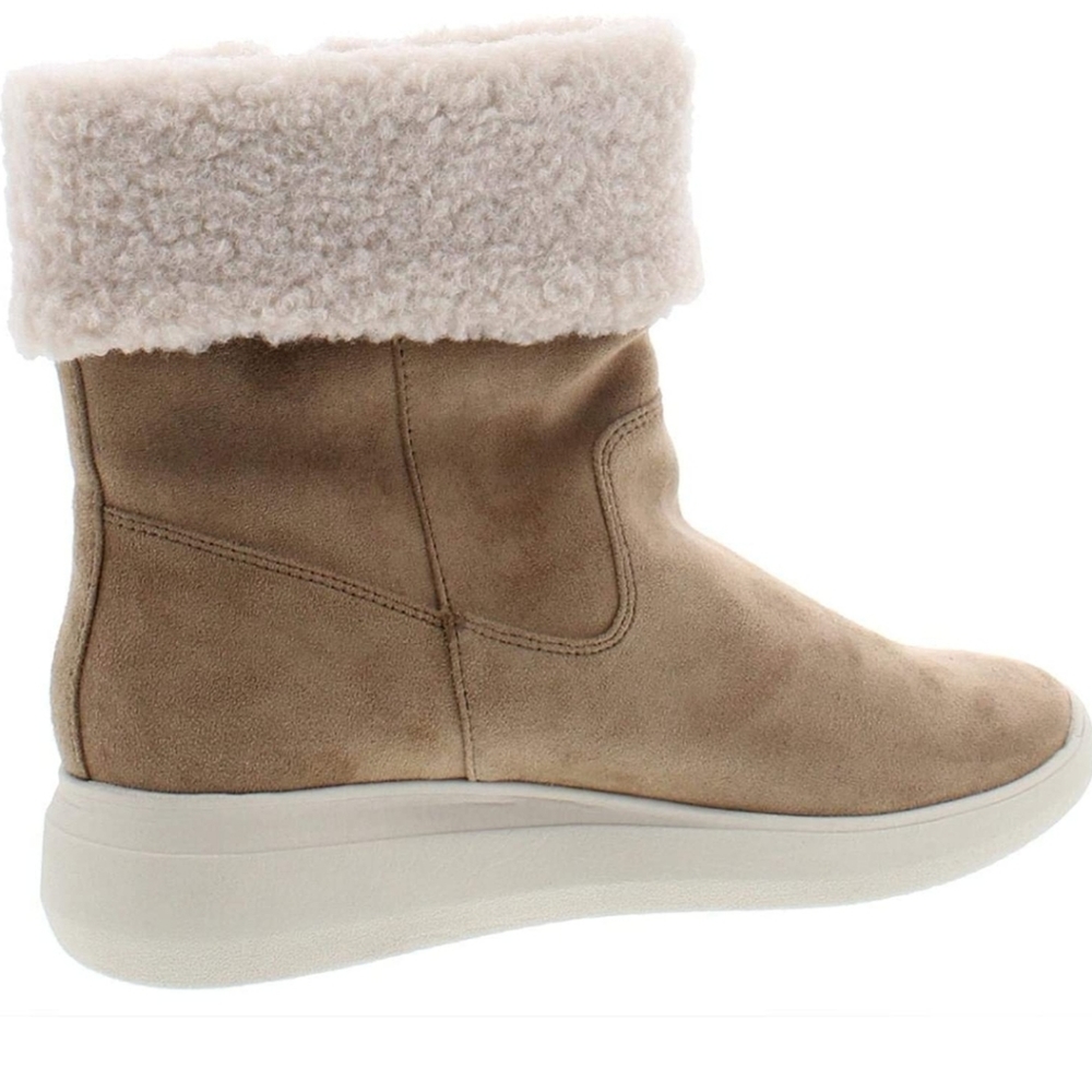 Anne Klein Sport Womens Frizby Beige Booties Shoes 8.5 Medium